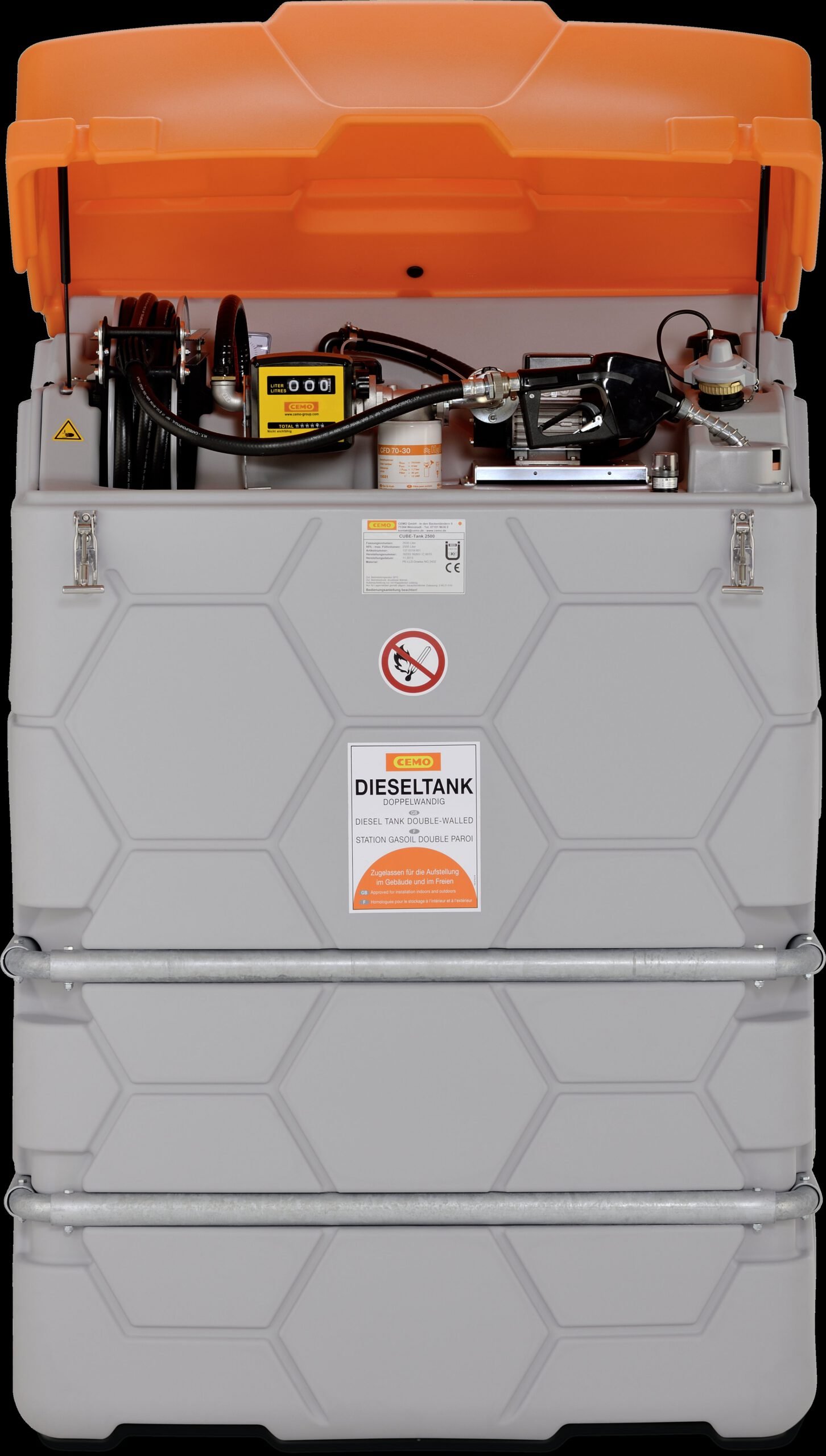CUBE Diesel Tank Outdoor Premium 1500L