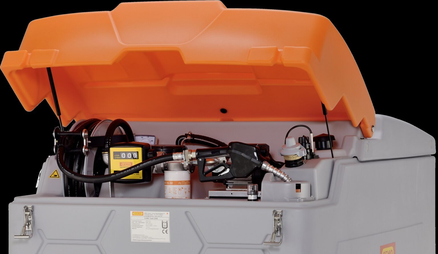 CUBE Diesel Tank Outdoor Premium 1500L - Image 2