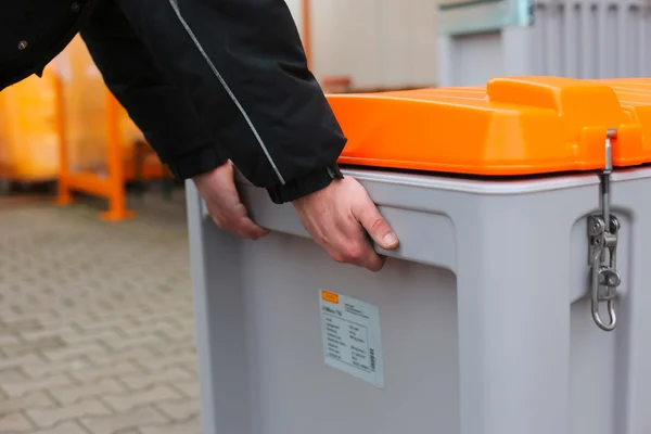 CEMbox 750 l, siva/narančasta - Image 2