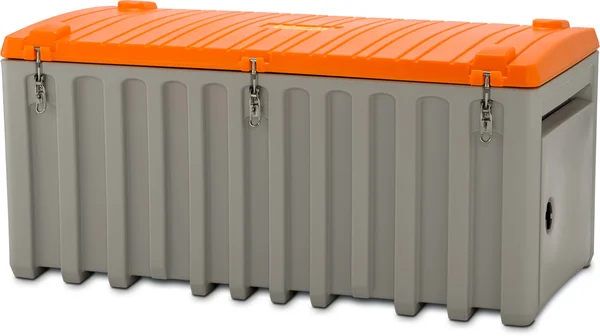 CEMbox 750L, sivi/narančasti s bočnim vratima 50 x 45 cm - Image 3