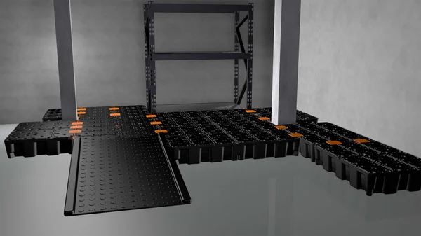 PE sump paleta 120 HD s PE rešetkom - Image 2