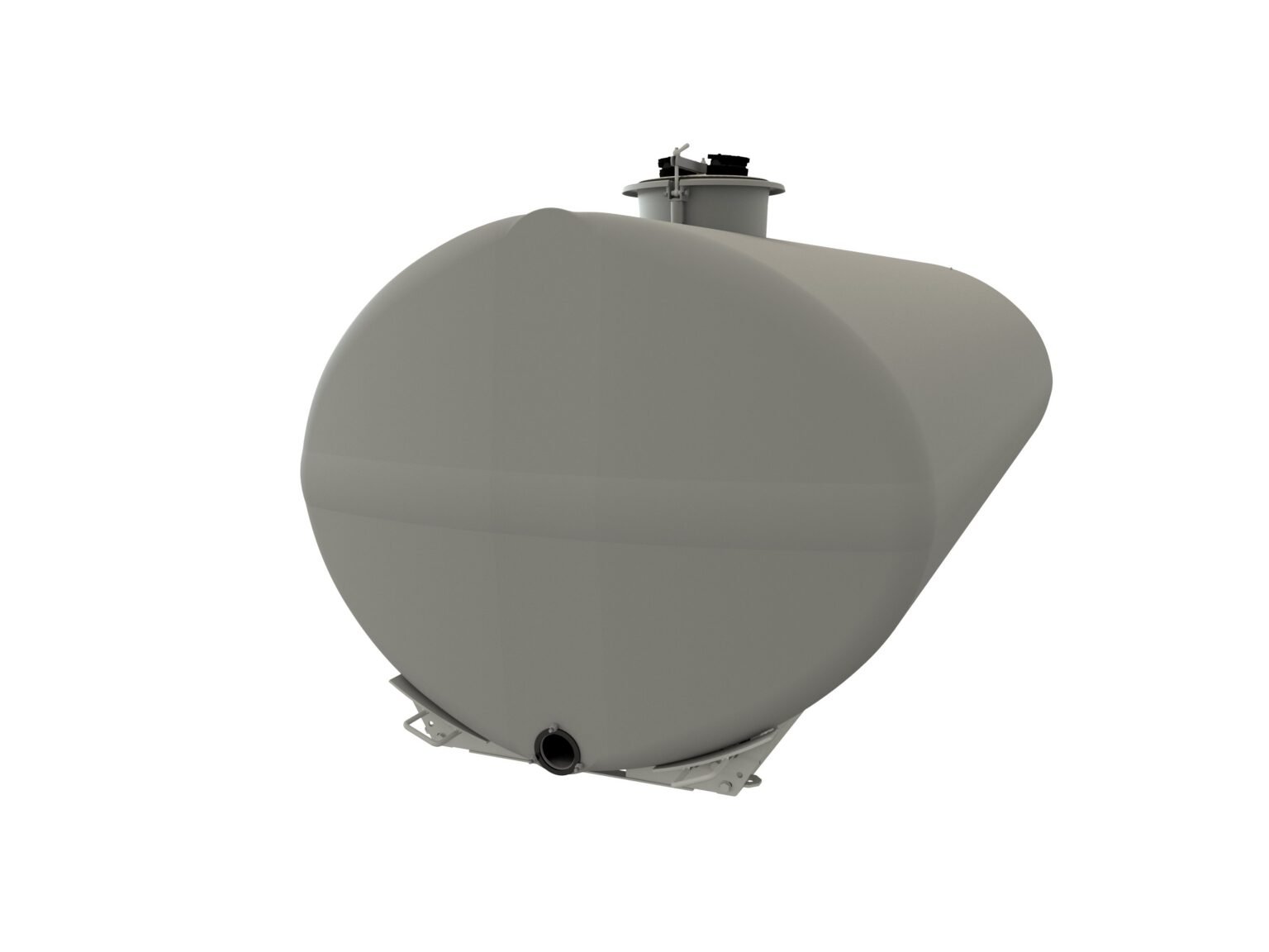 Rerni spremnici za vodu, 4000 l s kupolom od 420 mm, stražnji