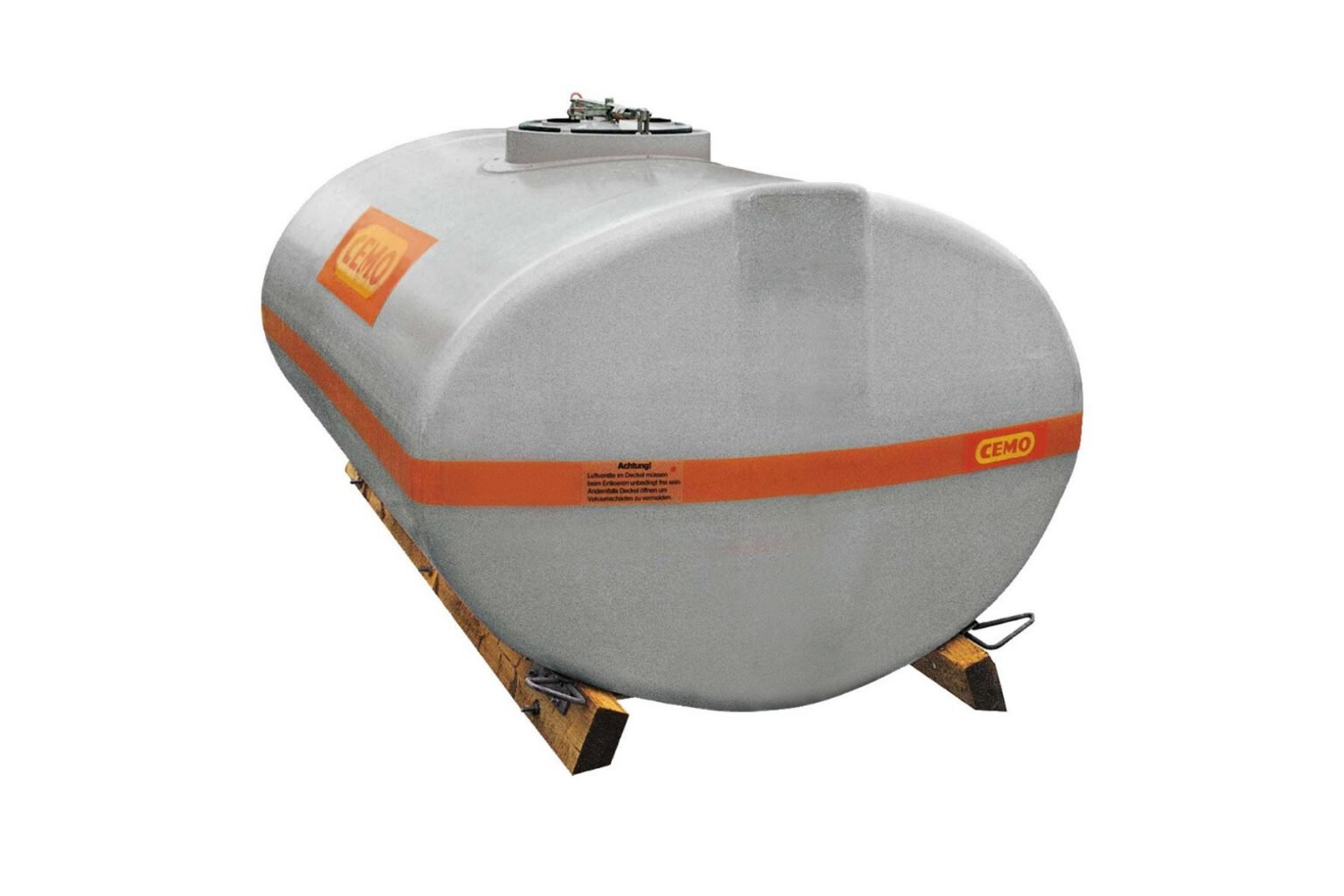 Rasadni spremnici za vodu, 8500 l s kupolom od 420 mm, prednji