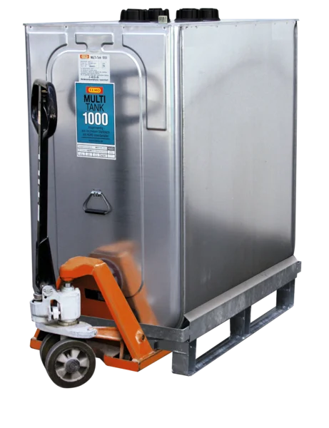 MULTI-Tank 1000L paleta od integriranog limenog lima - Image 2